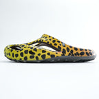 KEEN SHANTI ARTS Cheetah Sandals US9-10 Yellow, Orange, Black Patterned 