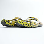 KEEN SHANTI ARTS Cheetah Sandals US9-10 Yellow, Orange, Black Patterned 