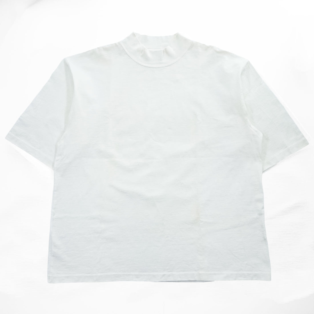 CAMBER USA製 ヘビーウェイト モックネック Tシャツ XXL ホワイト ビッグサイズ SPECIAL EDITION