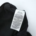 Polo Ralph Lauren Black Cotton-Blend Jogger Sweatpants White Pony Embroidery Drawstring Rib Cuffs Size M