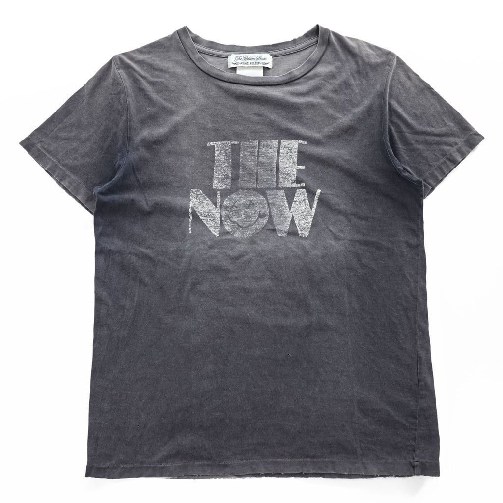 REMI RELIEF 日本製 ヴィンテージ加工 Tシャツ L グレー フェード スペシャル加工T(THE NOW)