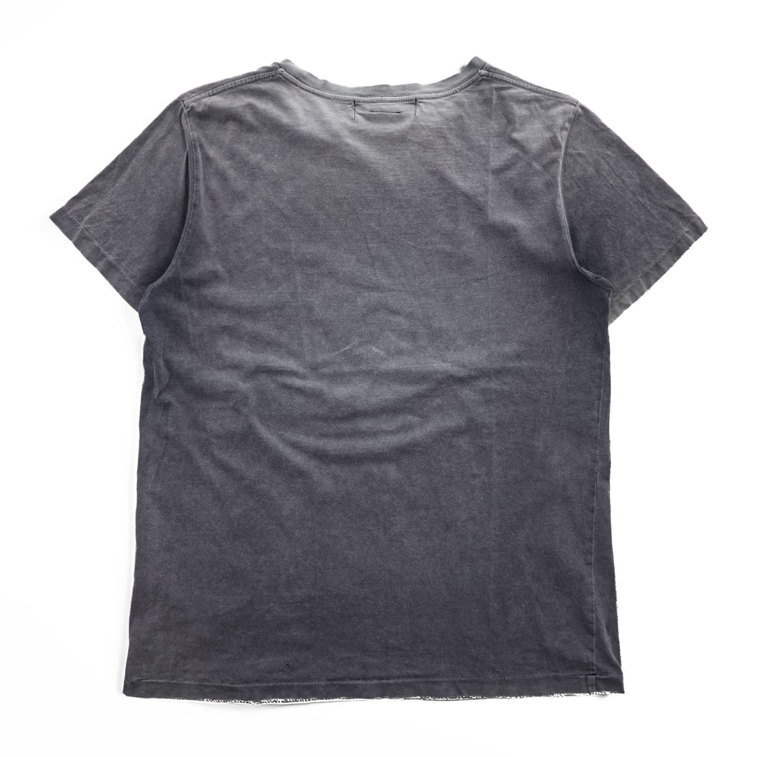 REMI RELIEF 日本製 ヴィンテージ加工 Tシャツ L グレー フェード スペシャル加工T(THE NOW)