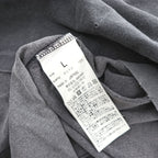 REMI RELIEF 日本製 ヴィンテージ加工 Tシャツ L グレー フェード スペシャル加工T(THE NOW)