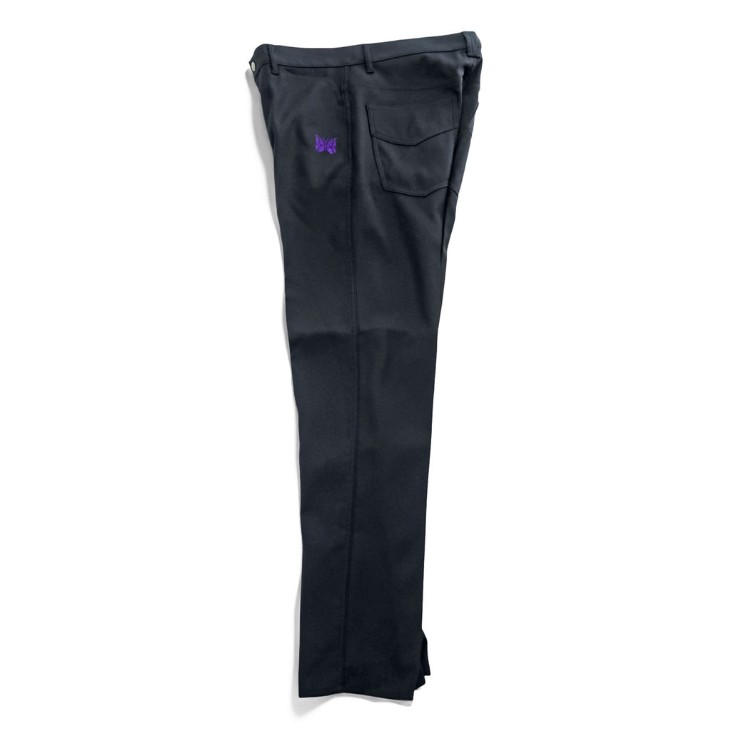 Needles Japan Made Slacks Pants M Black STRAIGHT JEAN - Poly Twill RW252