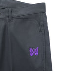 Needles Japan Made Slacks Pants M Black STRAIGHT JEAN - Poly Twill RW252
