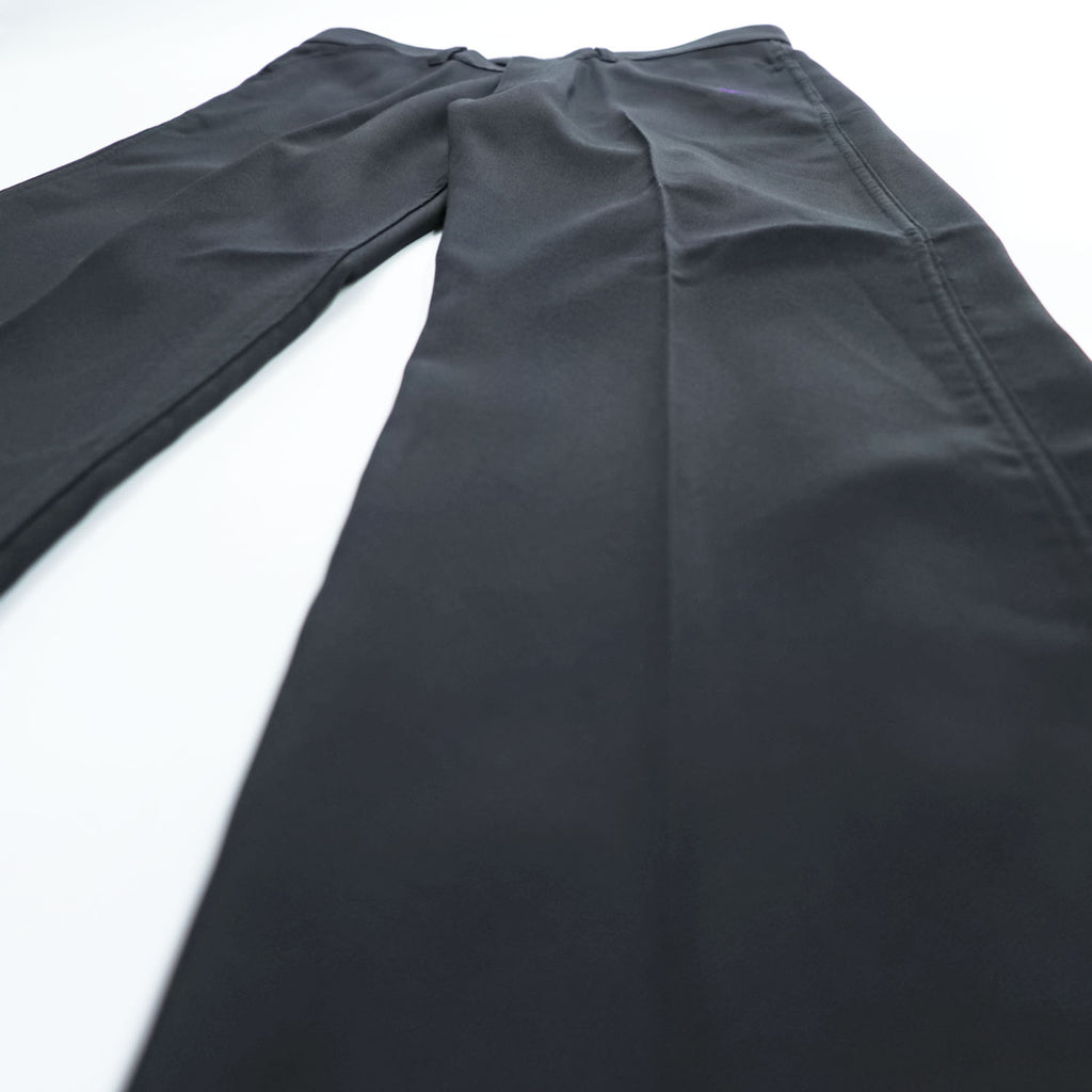 Needles Japan Made Slacks Pants M Black STRAIGHT JEAN - Poly Twill RW252