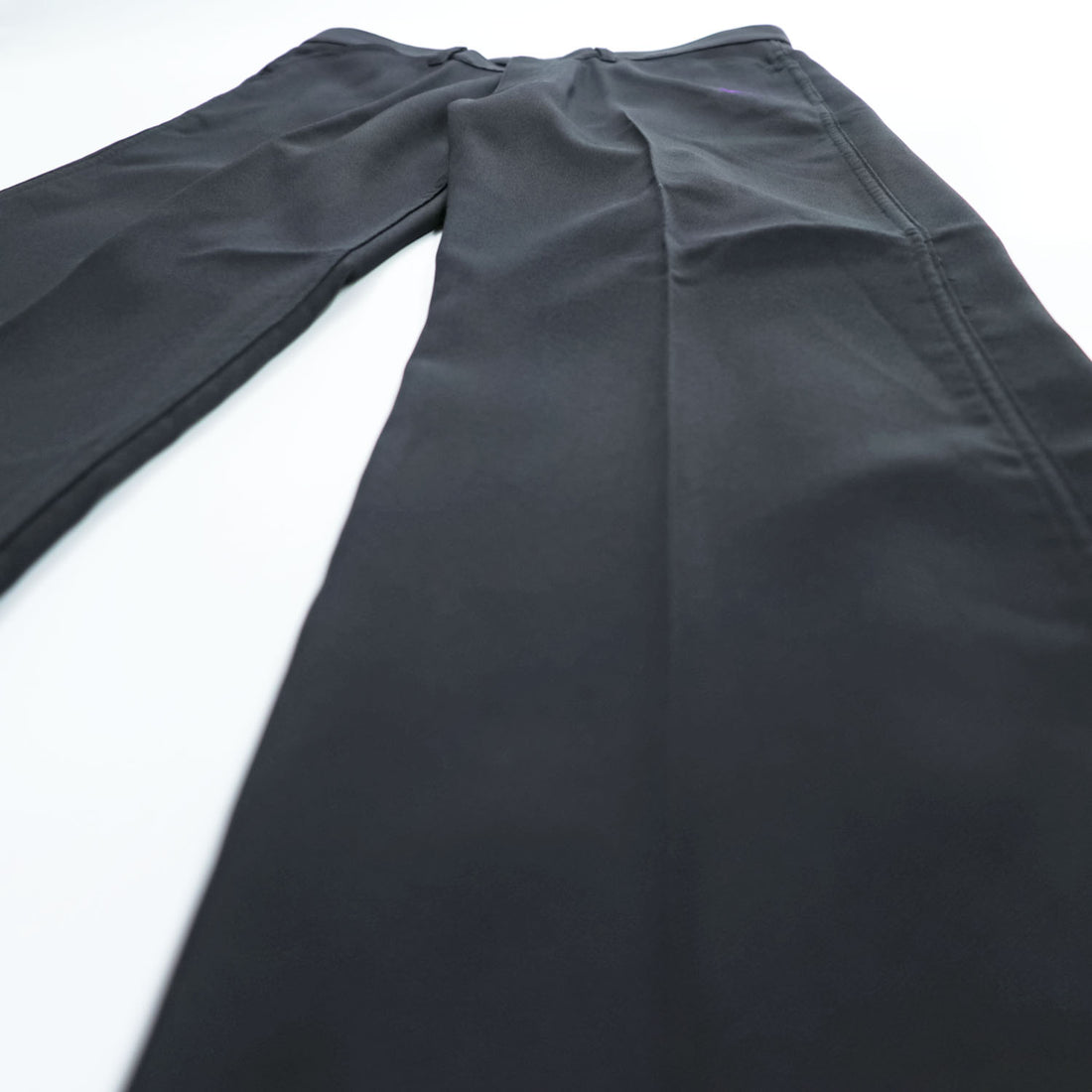 Needles Japan Made Slacks Pants M Black STRAIGHT JEAN - Poly Twill RW252