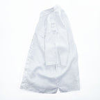 TRUST 100% Linen White Short Sleeve Shirt & Cargo-Style Bottom Set Epaulets Flap Pockets Top 2XL / Bottom 46