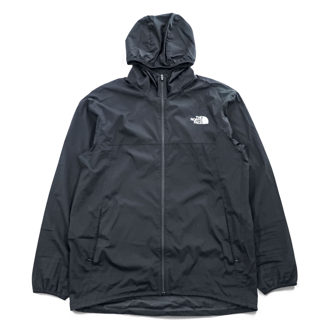 THE NORTH FACE  エニータイムウインドフーディー ES Anytime Wind Hoodie ウィンドブレーカージャケット L ドローコード 撥水 UVガード NP72385