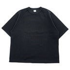 blurhms Japan Made T-Shirt L Black Rough & Smooth Thermal Raglan Tee blurhms ROOTSTOCK bROOTS24S21