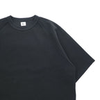 blurhms Japan Made T-Shirt L Black Rough & Smooth Thermal Raglan Tee blurhms ROOTSTOCK bROOTS24S21