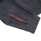 Ralph Lauren POLO JEANS COMPANY 90年代 ヴィンテージ 長袖 ロングスリーブ Tシャツ ロンT L ブラック ボトルネック