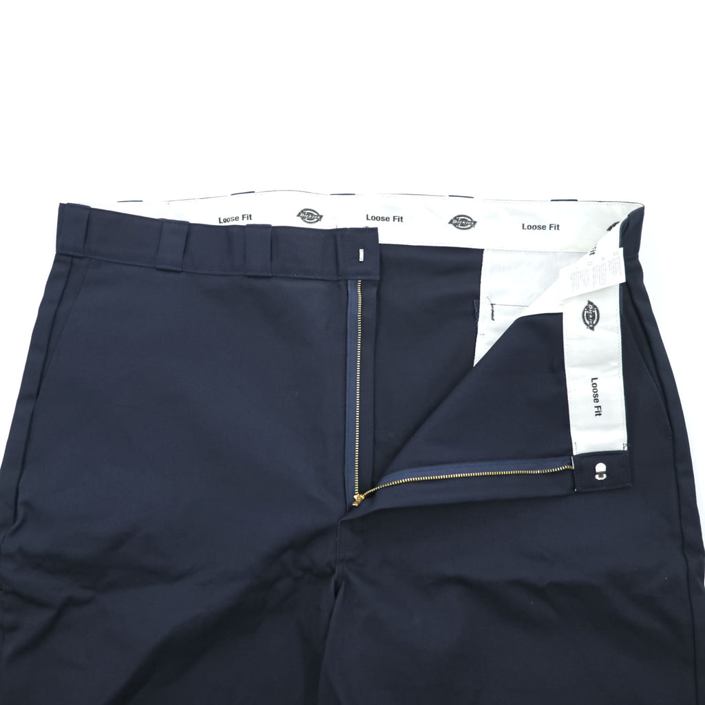 Dickies ワークショーツ ツイル ルーズフィット ショートパンツ 3XL ネイビー ビッグサイズ Loose Fit 未使用品 42283DN