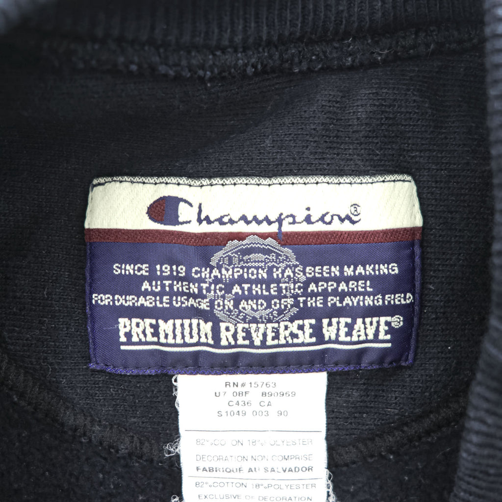 Champion リバースウィーブ PREMIUM REVERSE WEAVE スウェット トレーナー XL ブラック 裏起毛 BOBALEE HYDRAULICS