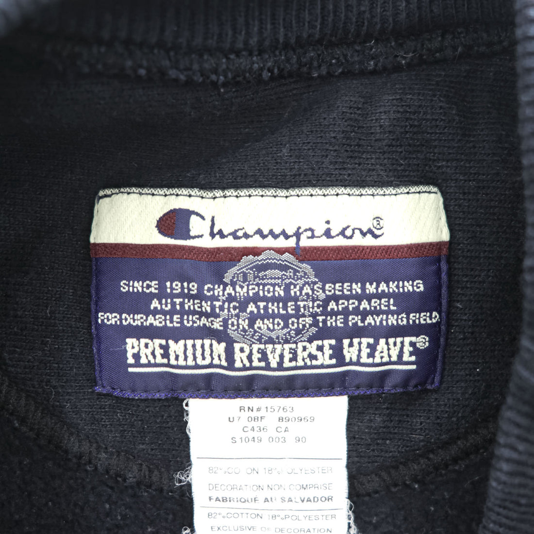 Champion リバースウィーブ PREMIUM REVERSE WEAVE スウェット トレーナー XL ブラック 裏起毛 BOBALEE HYDRAULICS