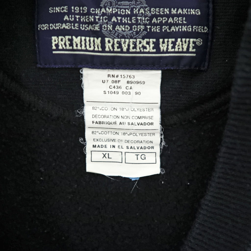 Champion リバースウィーブ PREMIUM REVERSE WEAVE スウェット トレーナー XL ブラック 裏起毛 BOBALEE HYDRAULICS