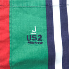 NAUTICA 90年代 ヴィンテージ 長袖 マルチストライプ シャツ XL ボタンダウン マルチストライプ ビッグサイズ