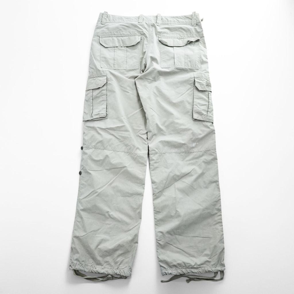 Schott ミリタリー カーゴパンツ ワークパンツ L ベージュ ドローコード