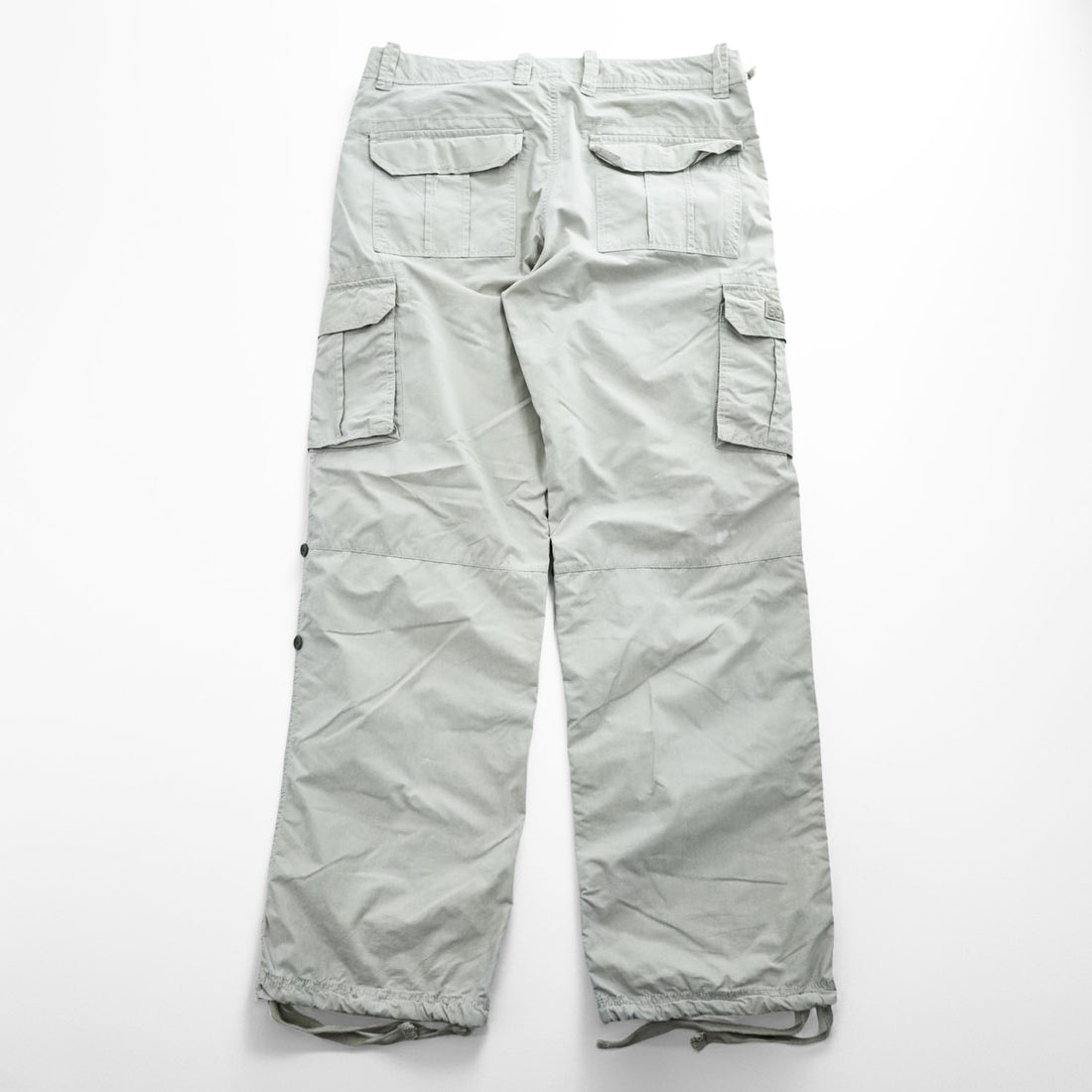 Schott ミリタリー カーゴパンツ ワークパンツ L ベージュ ドローコード