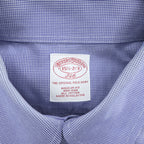 Brooks Brothers 346 長袖シャツ L  Regular Fit ブルー ボタンダウン ノンアイロン