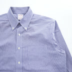 Brooks Brothers 346 長袖シャツ L  Regular Fit ブルー ボタンダウン ノンアイロン