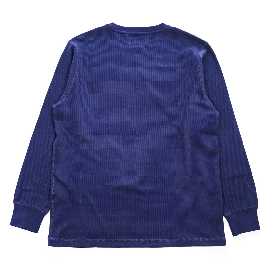 Polo Ralph Lauren ワッフル サーマル 長袖 ロングスリーブ Tシャツ ロンT M ネイビー スモールポニー ロゴ 刺繍 SLEEPWEAR 未使用品