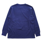 Polo Ralph Lauren ワッフル サーマル 長袖 ロングスリーブ Tシャツ ロンT M ネイビー スモールポニー ロゴ 刺繍 SLEEPWEAR 未使用品