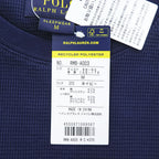 Polo Ralph Lauren ワッフル サーマル 長袖 ロングスリーブ Tシャツ ロンT M ネイビー スモールポニー ロゴ 刺繍 SLEEPWEAR 未使用品