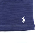 Polo Ralph Lauren ワッフル サーマル 長袖 ロングスリーブ Tシャツ ロンT M ネイビー スモールポニー ロゴ 刺繍 SLEEPWEAR 未使用品