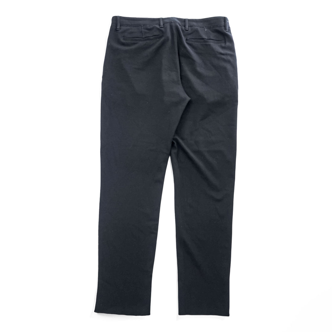 HUGO BOSS テーパード スラックス パンツ M ブラック ストレッチ Hendris 183 ルーマニア製
