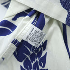 reyn spooner 90年代 ヴィンテージ プルオーバー 半袖シャツ アロハシャツ XXL ホワイト 総柄 ビッグサイズ CLASSIC FIT ハーフボタン