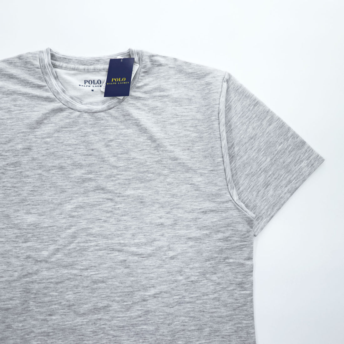 Polo Ralph Lauren 半袖クルーネック Tシャツ M グレー ストレッチ 未使用品