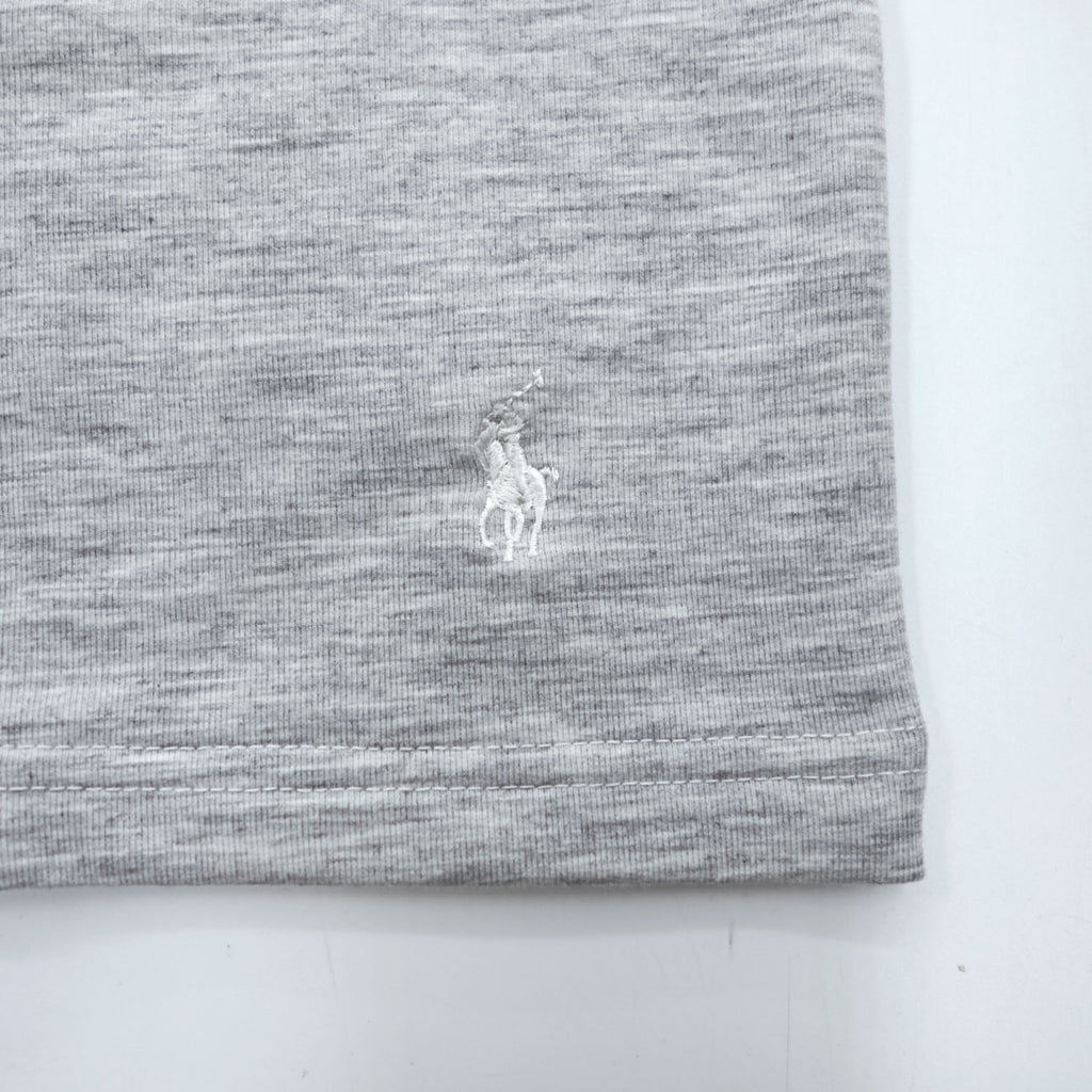 Polo Ralph Lauren 半袖クルーネック Tシャツ M グレー ストレッチ 未使用品
