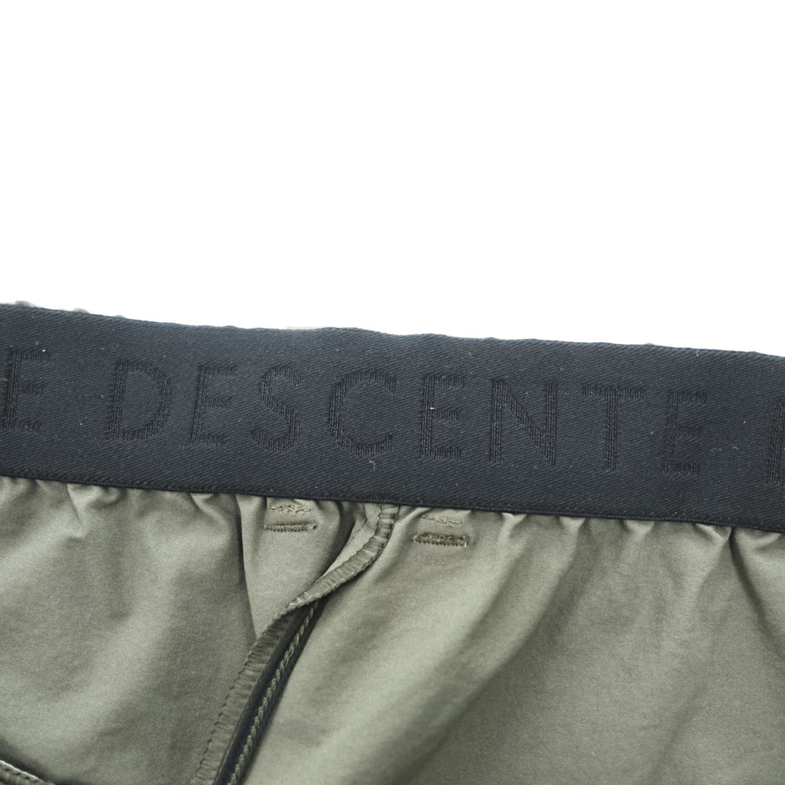 DESCENTE PT ZERO BASIC PANTS トラックパンツ ジャージ イージーパンツ XL カーキ グリーン ストレッチ ドローコード DT5FLP81M