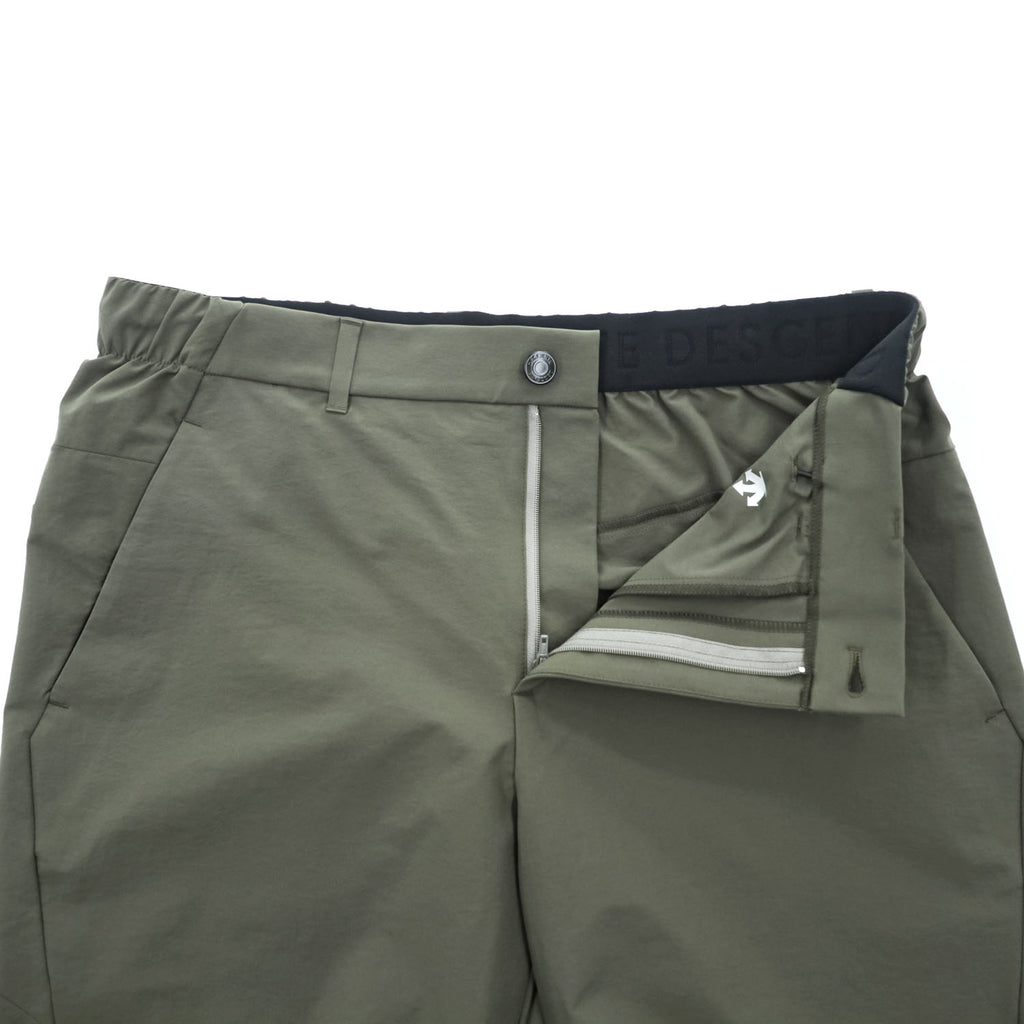 DESCENTE PT ZERO BASIC PANTS トラックパンツ ジャージ イージーパンツ XL カーキ グリーン ストレッチ ドローコード DT5FLP81M