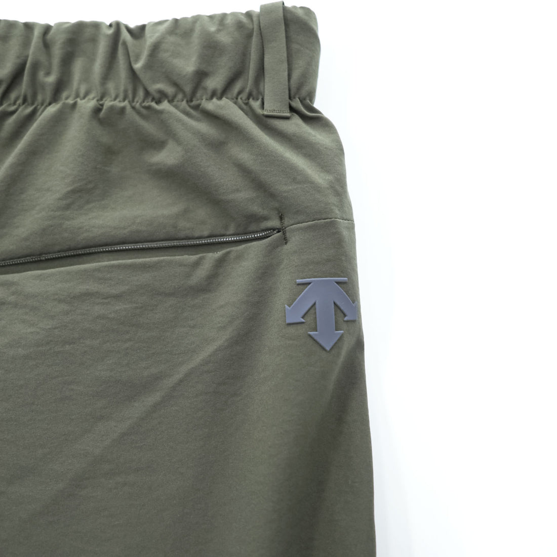 DESCENTE PT ZERO BASIC PANTS トラックパンツ ジャージ イージーパンツ XL カーキ グリーン ストレッチ ドローコード DT5FLP81M