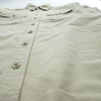 L.L.Bean 90年代 USA製 ヴィンテージ 長袖 シャモアクロスシャツ L ベージュ CHAMOIS CLOTH SHIRT 1612