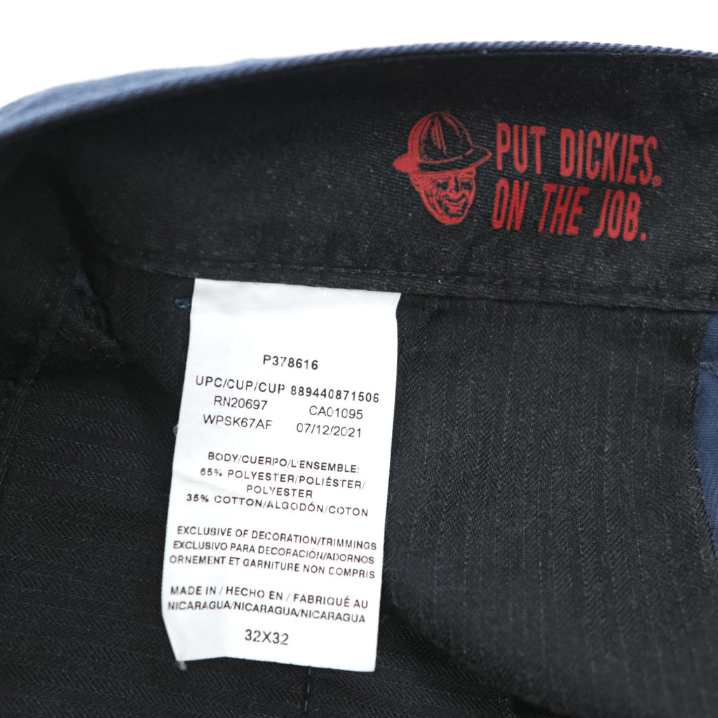 Dickies SKATEBOARDING チノパンツ ワークパンツ M ネイビー ストレート WPSK67AF