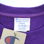 Champion リバースウィーブ REVERSE WEAVE スウェット トレーナー XL パープル 裏起毛 未使用品 カレッジ