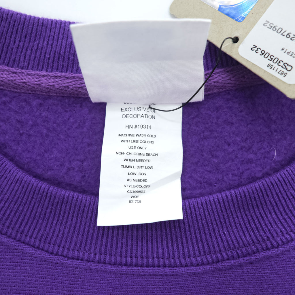 Champion リバースウィーブ REVERSE WEAVE スウェット トレーナー XL パープル 裏起毛 未使用品 カレッジ