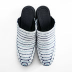 MM6 Maison Margiela ブロックヒール ミュール チャンキーヒール サボサンダル 22.5cm ホワイト 総柄 PRINTED MULES 羊革 レザー S59WP0139 イタリア製
