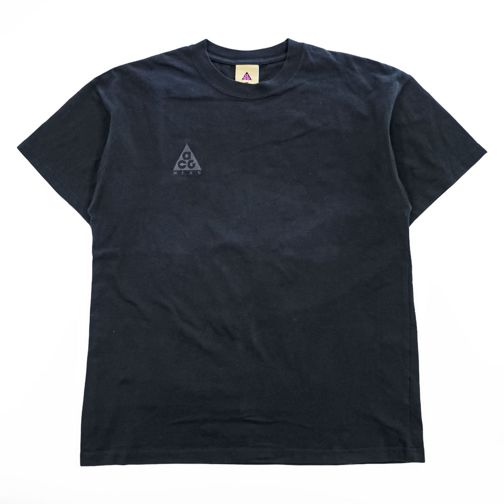 NIKE ACG トライアングル 刺繡ロゴ Tシャツ M ブラック ワンポイント BQ7343-010
