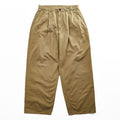 Graphpaper 日本製 ワイド テーパード 2タック チノパンツ M ベージュ プリーツ Chino Two Tuck Pants GU191-40048B