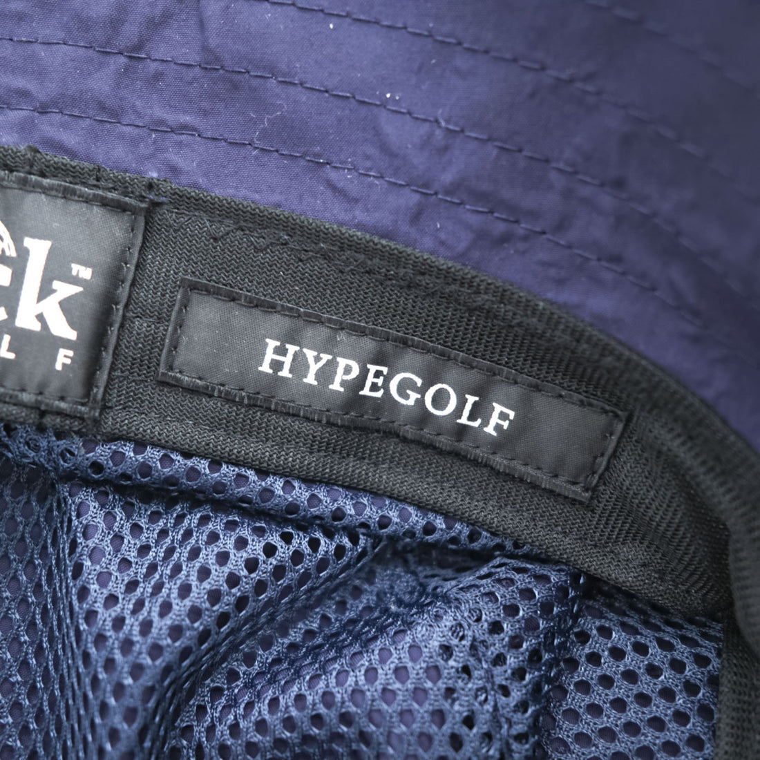 bagjack × HYPEGOLF 日本製 バケットハット ネイビー CORDURA コーデュラ ナイロン メッシュ裏地 ベルクロアジャスター BHA-H06
