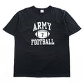 BUZZ RICKSON'S USA製 クルーネック 半袖 Tシャツ XXL ブラック ARMY FOOTBALL