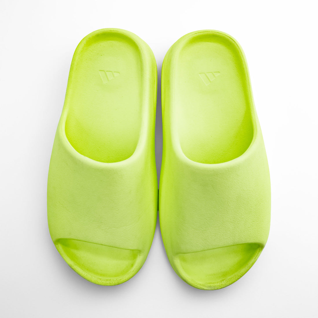 adidas イージー スライド YEEZY SLIDE サンダル 26cm ライムグリーン EVA シャークソール KANYE WEST