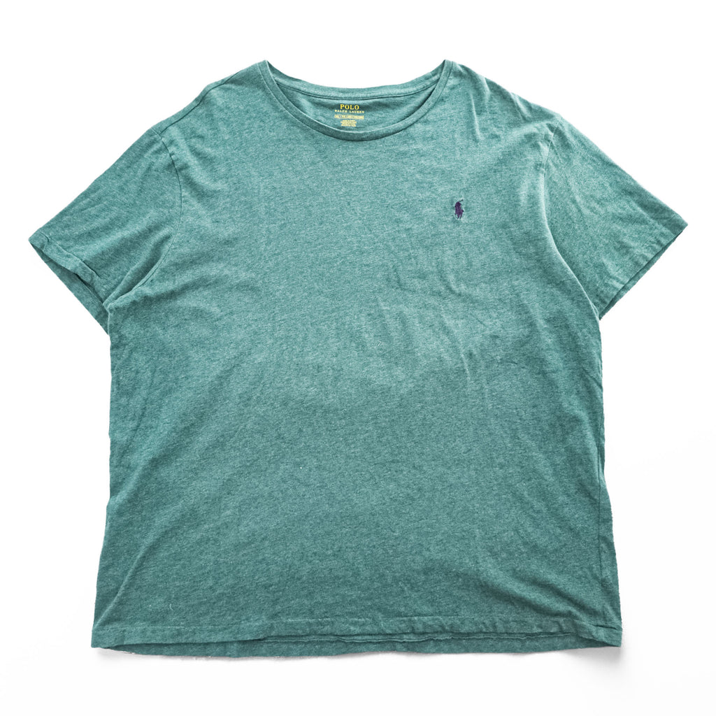 Polo Ralph Lauren Tシャツ 2XL グリーン スモールポニー ロゴ 刺繍 ビッグサイズ