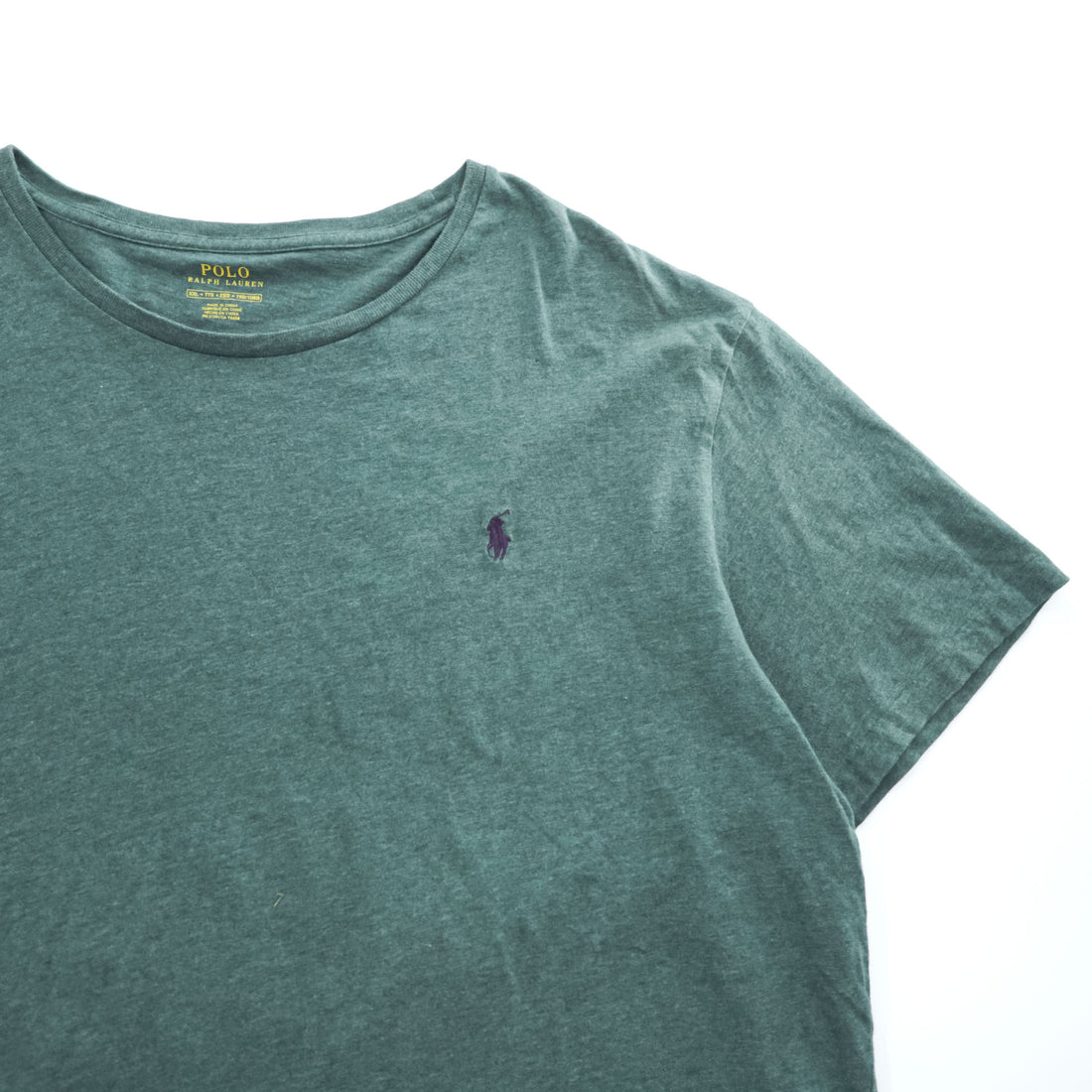 Polo Ralph Lauren Tシャツ 2XL グリーン スモールポニー ロゴ 刺繍 ビッグサイズ