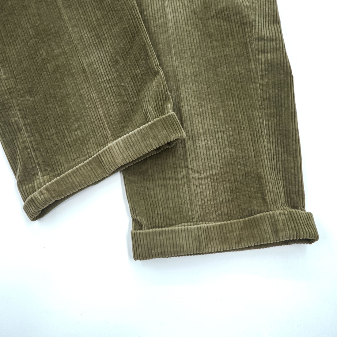 Brooks Brothers 90年代 ヴィンテージ USA製 太畝 コーデュロイ パンツ ワイド 2タック スラックス L ブラウン プリーツ ダブルカフス BB5042 3843