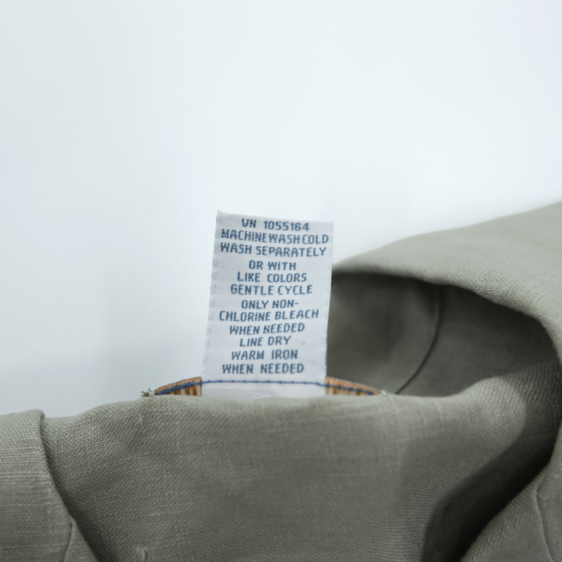 BREAKWATER 開襟 リネン 半袖シャツ M ベージュ 麻100% 刺繍 オープンカラー ボックスシルエット